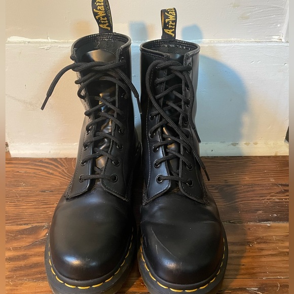 Doc Martens Combat Boots Size 10 - Picture 2 of 5